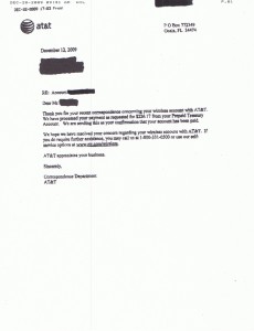 ATT Bill Paid
