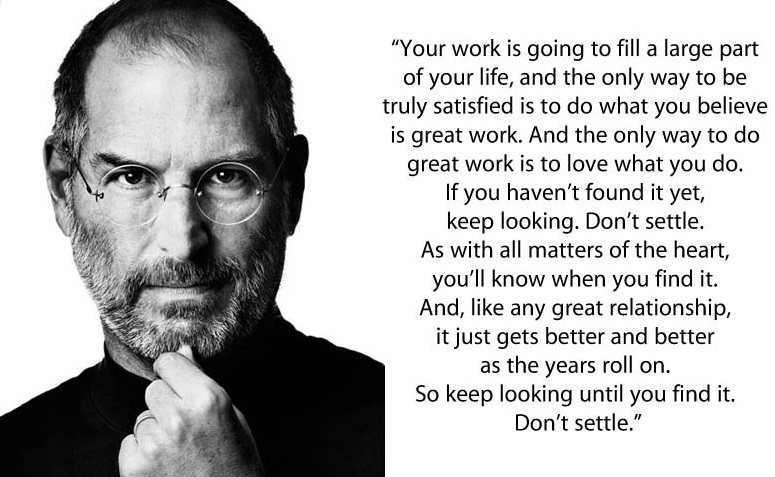 Steve Jobs Quote Love What You Do