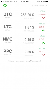 Crypto Bitcoin App iphones