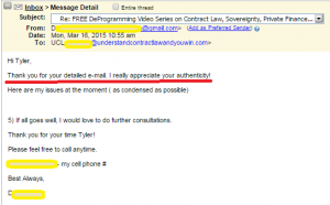 email feedback ucl