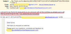 ucl webinar feedback sylvia