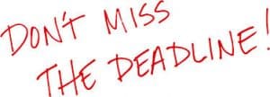 spc filings dont miss deadline