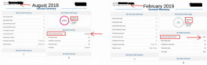 130K Credit Card Debt Discharge Proof