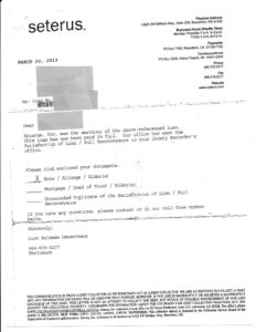 Seterus A4V Success Mortgage 1