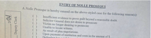 entry no prosecution win