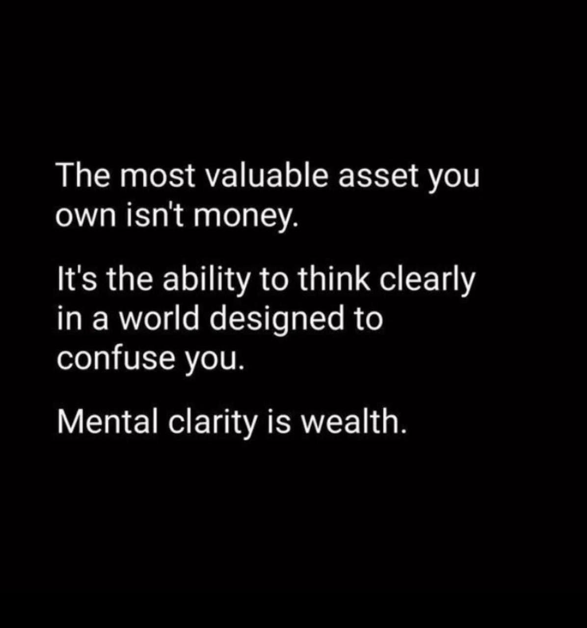 mental clarity tackling spiritual law