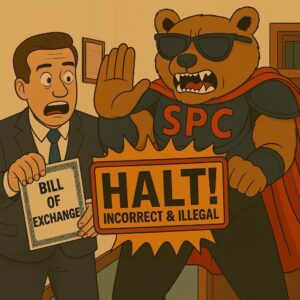 bills of exchange fail 1