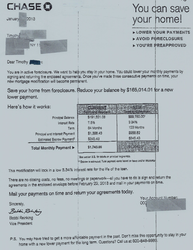 Mortgage Modification of 50% proof 1of3