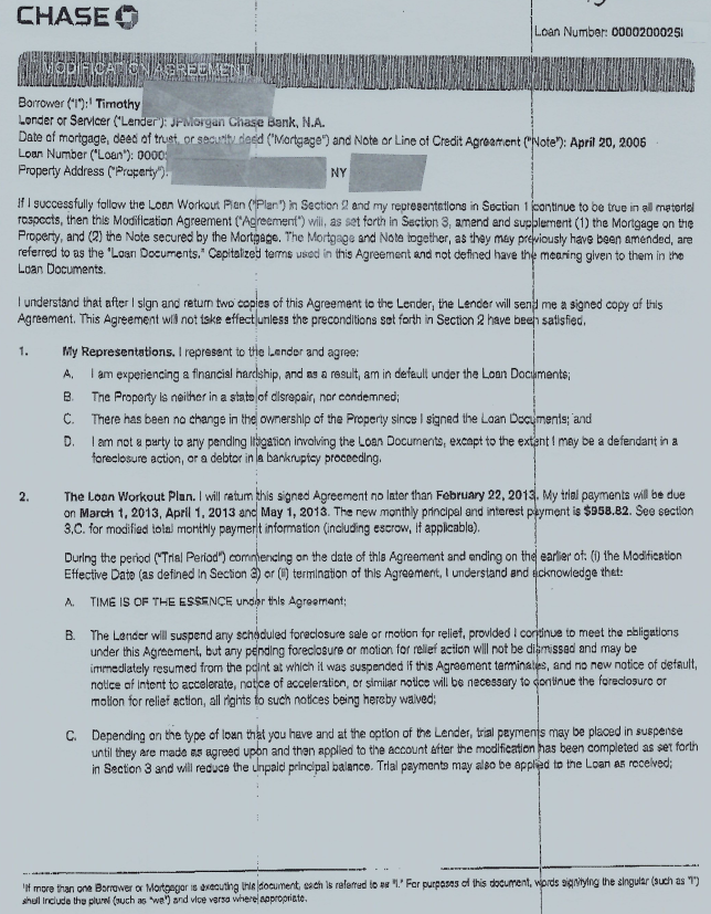 Mortgage Modification of 50% proof 2of3