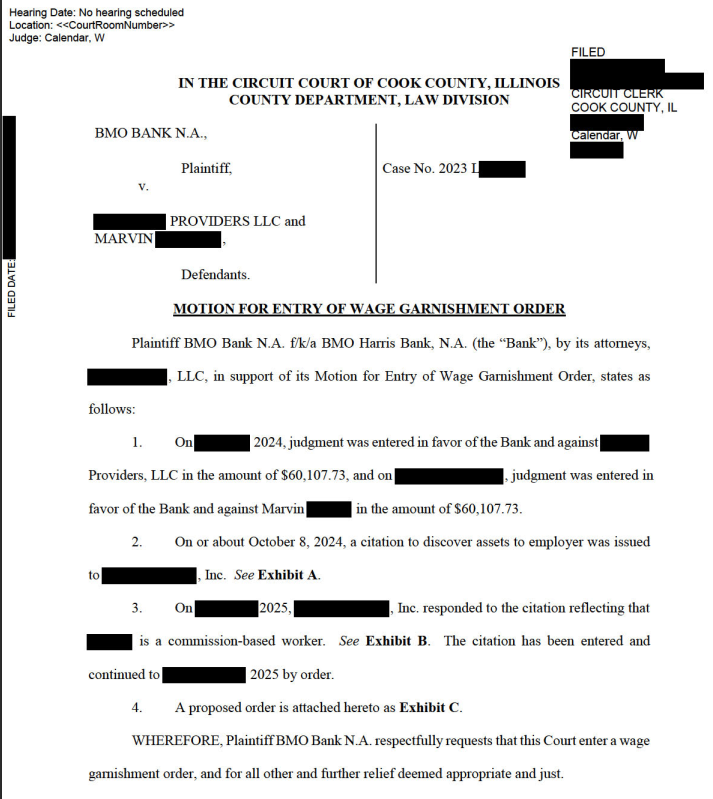 BMO 60K Credit suit WIN