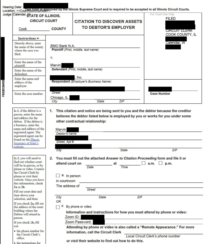 BMO 60K Credit suit WIN