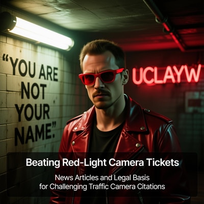 Beating Traffic Light Camera Tickets