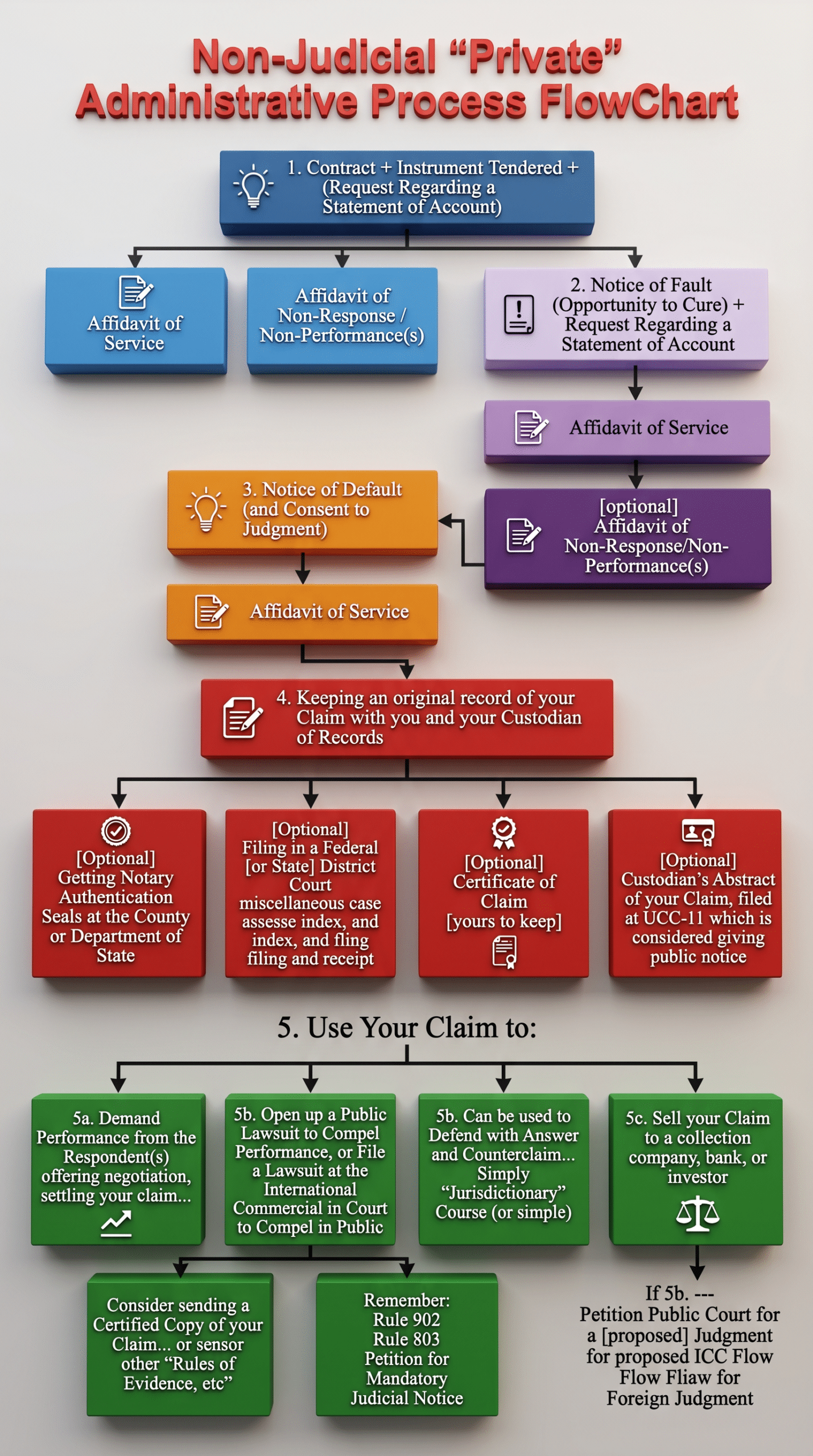 Administrative Process Concepts 2 Private Administrative Process Flowchart