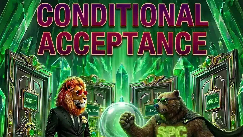 Conditional Acceptance